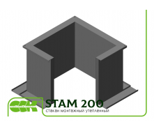 Стакан монтажный утепленный STAM 200